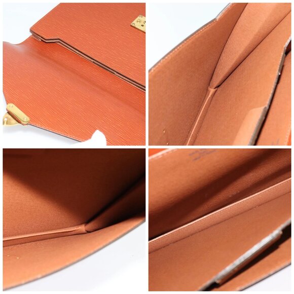 LOUIS VUITTON Epi Serviette Conseiller Briefcase Brown M54423 LV Auth BA4562 - Picture 16 of 16